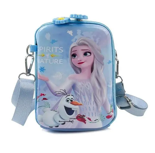 Toddler Girl Crossbody Bag Cute Cartoon Princess Print Shoulder Bag 