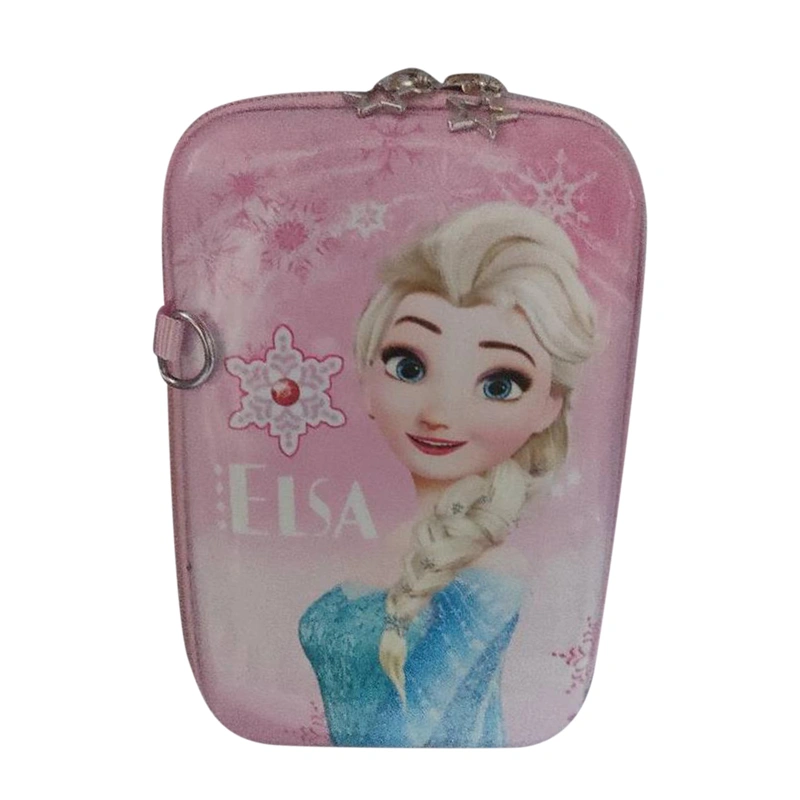 Toddler Girl Crossbody Bag Cute Cartoon Princess Print Shoulder Bag 