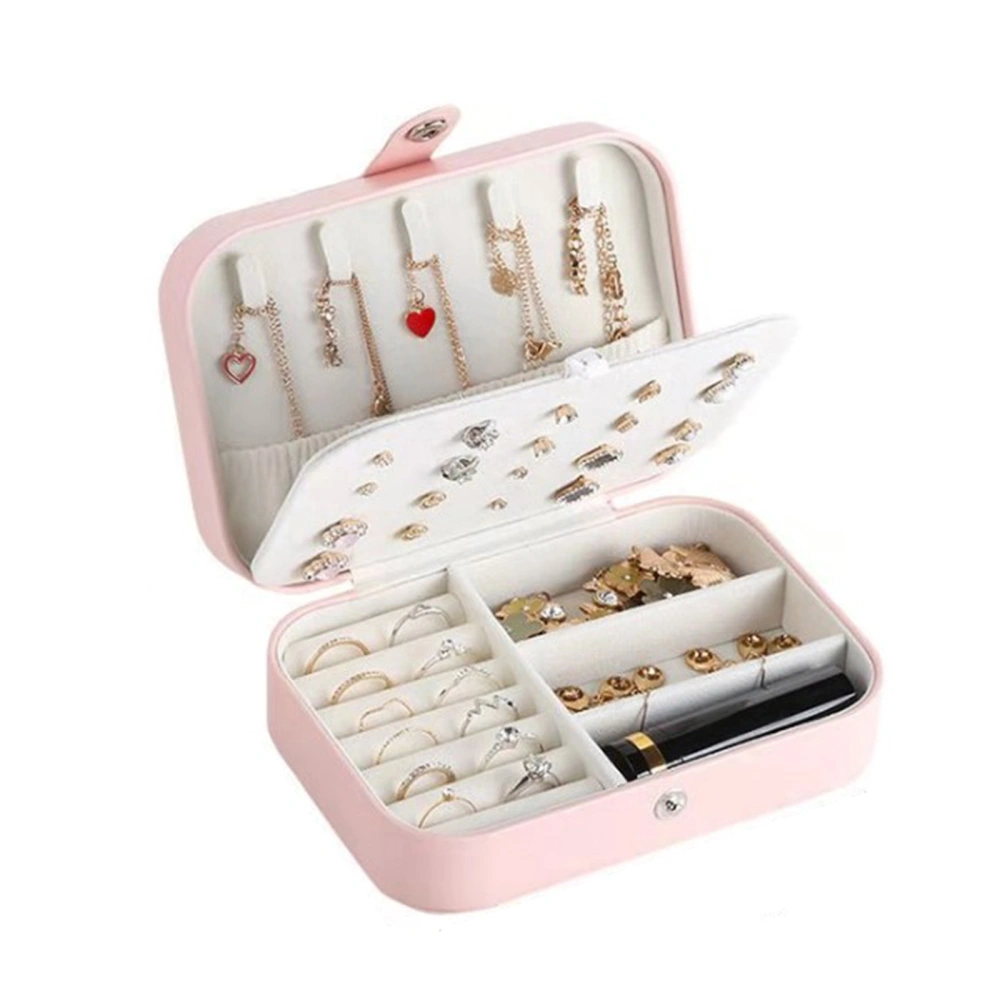 Jewelry Case, Large Capacity Jewelry Box Rectangular Storage Box