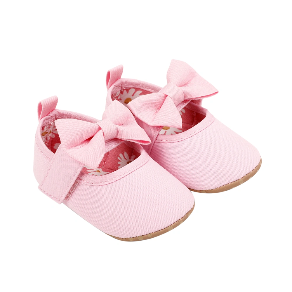 Infant Baby Girls Princess Shoes, Cute Bowknot Flats Non-Slip Slippers