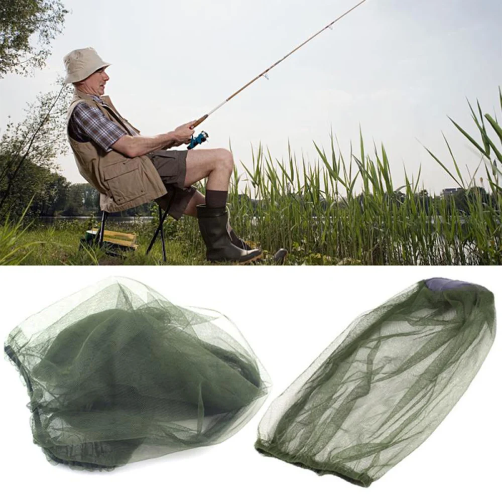 Anti-mosquito Hat with Fine Mesh, 360 Degree Protection Fishing Accessories