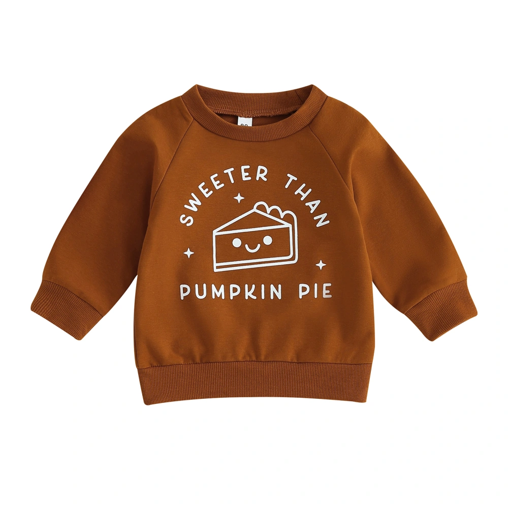 Kids Halloween Sweatshirt, Long Sleeve Letters Hoodie for Boys Girls