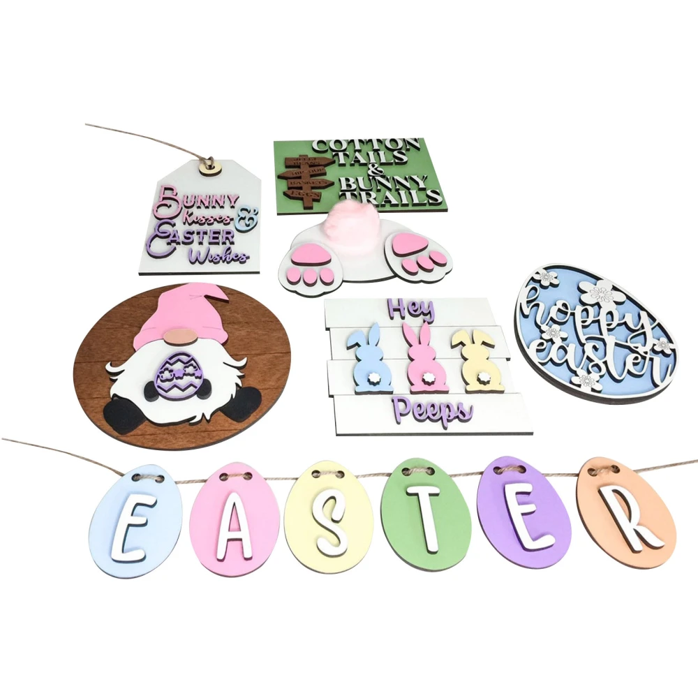 Mini Easter DIY Hanging Ornaments for DIY Craft and Card Making