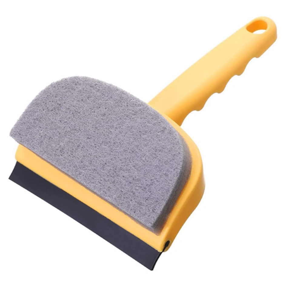 Glass Cleaning Brush 2 in 1 Sponge Window Glass Wiper Scrubber 