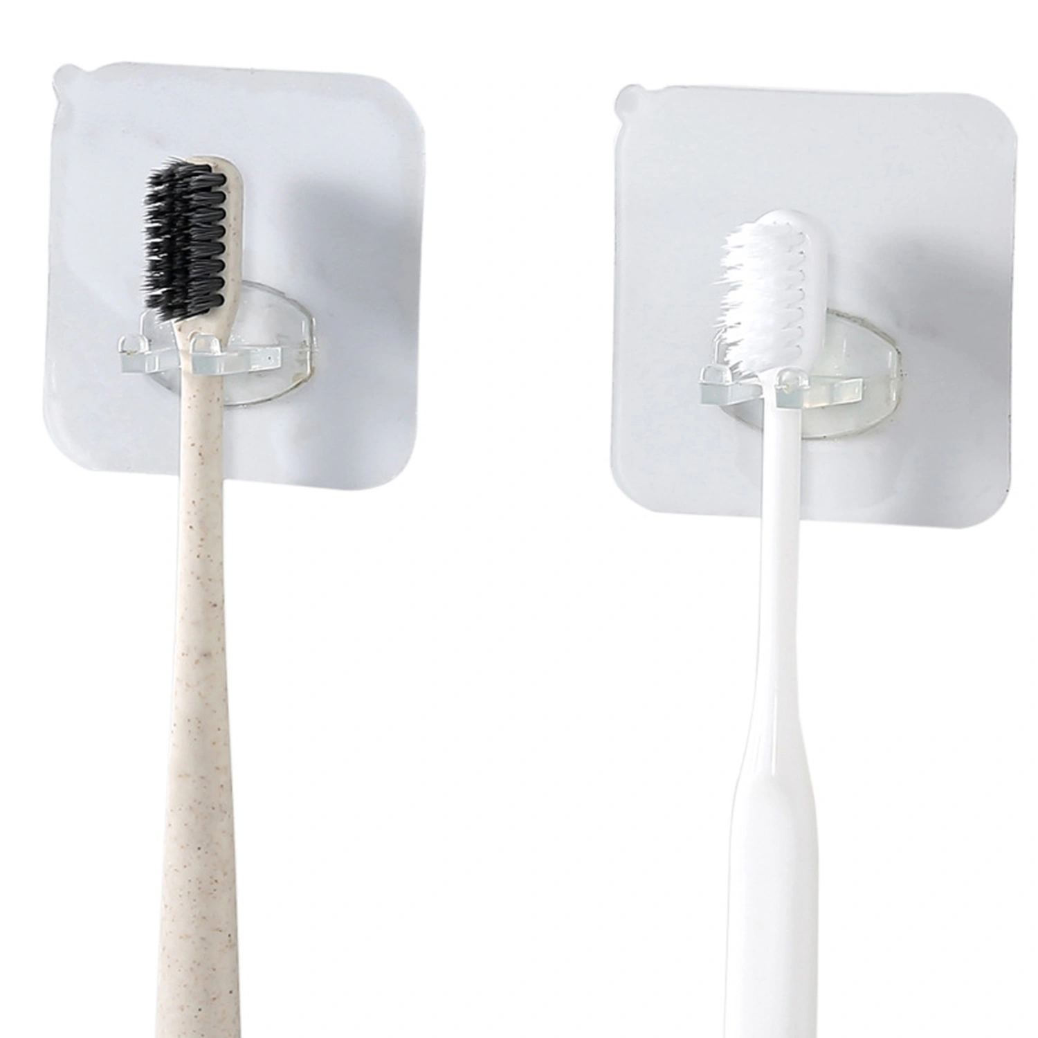 Toothbrush Hook, Wall-Mounted Suction Type Transparent Accessory