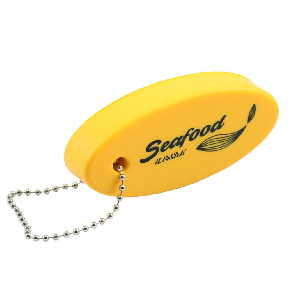 Buoyancy Board Keychain with Bright Yellow Color, EVA Foam Tool