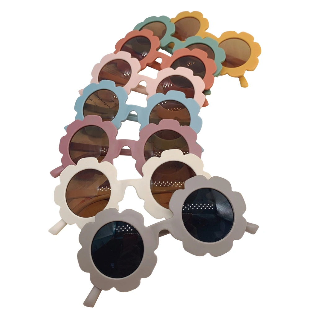 Toddlers Round Sunglasses, Outdoor Ultraviolet-proof Casual Glasses