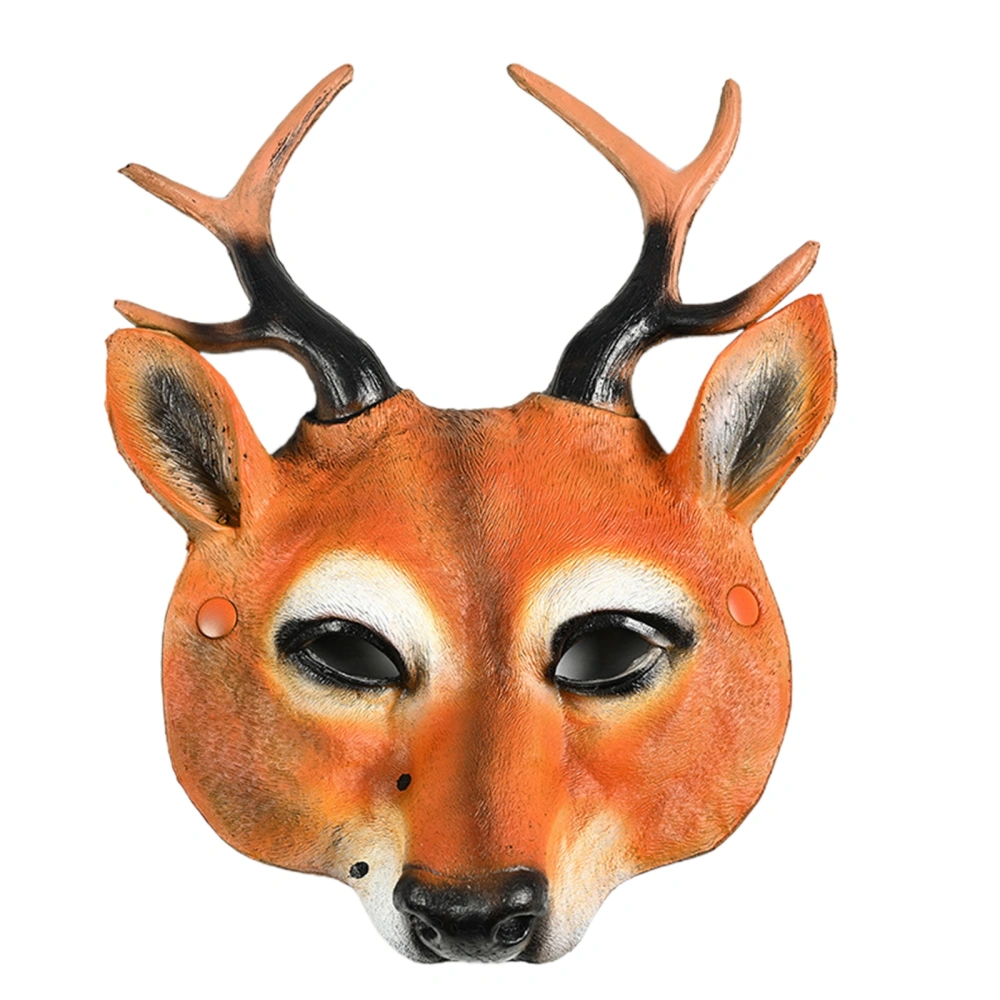 Brown Animal Deer Realistic Headgear Fancy Dress Costume Props