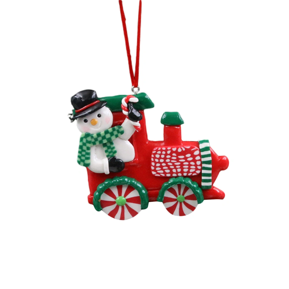 Christmas Tree Ornaments, Cute Truck Santa Deer Ornaments Gift