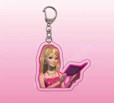 Cute Keychains Vintage Barbie Theme Keychains Backpack Keychains