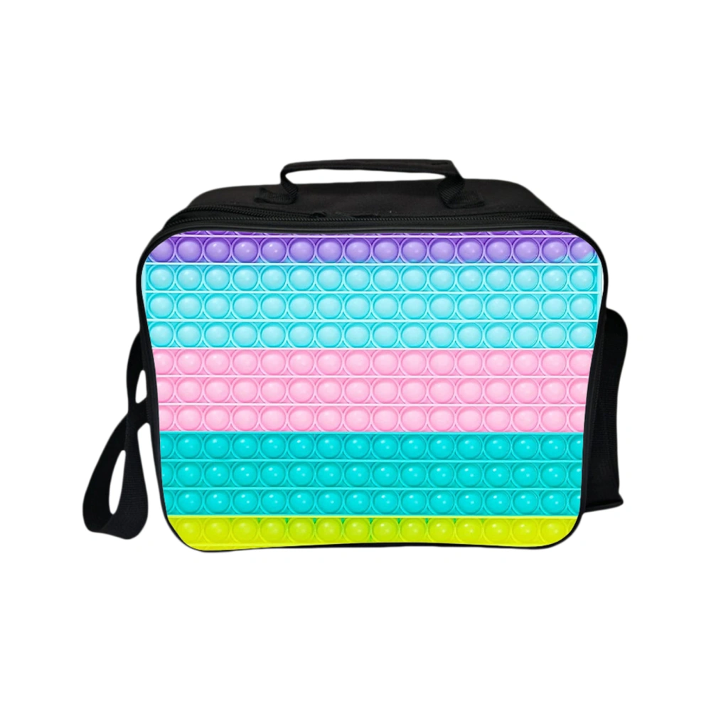 Lunch Bag, Large Capacity Thermal Bag Storage Case Fidget Toys