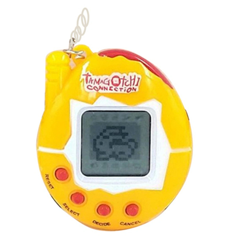 Electronic Digital Pet Game Machine, Virtual Pet Game with Keychain