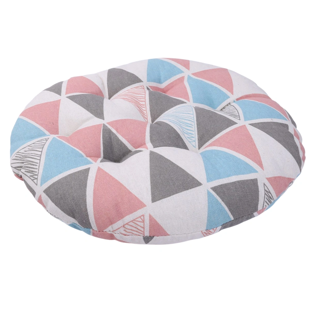 Round/Square Seat Cushion, Fashion Printed Soft Chair Pads with Ties