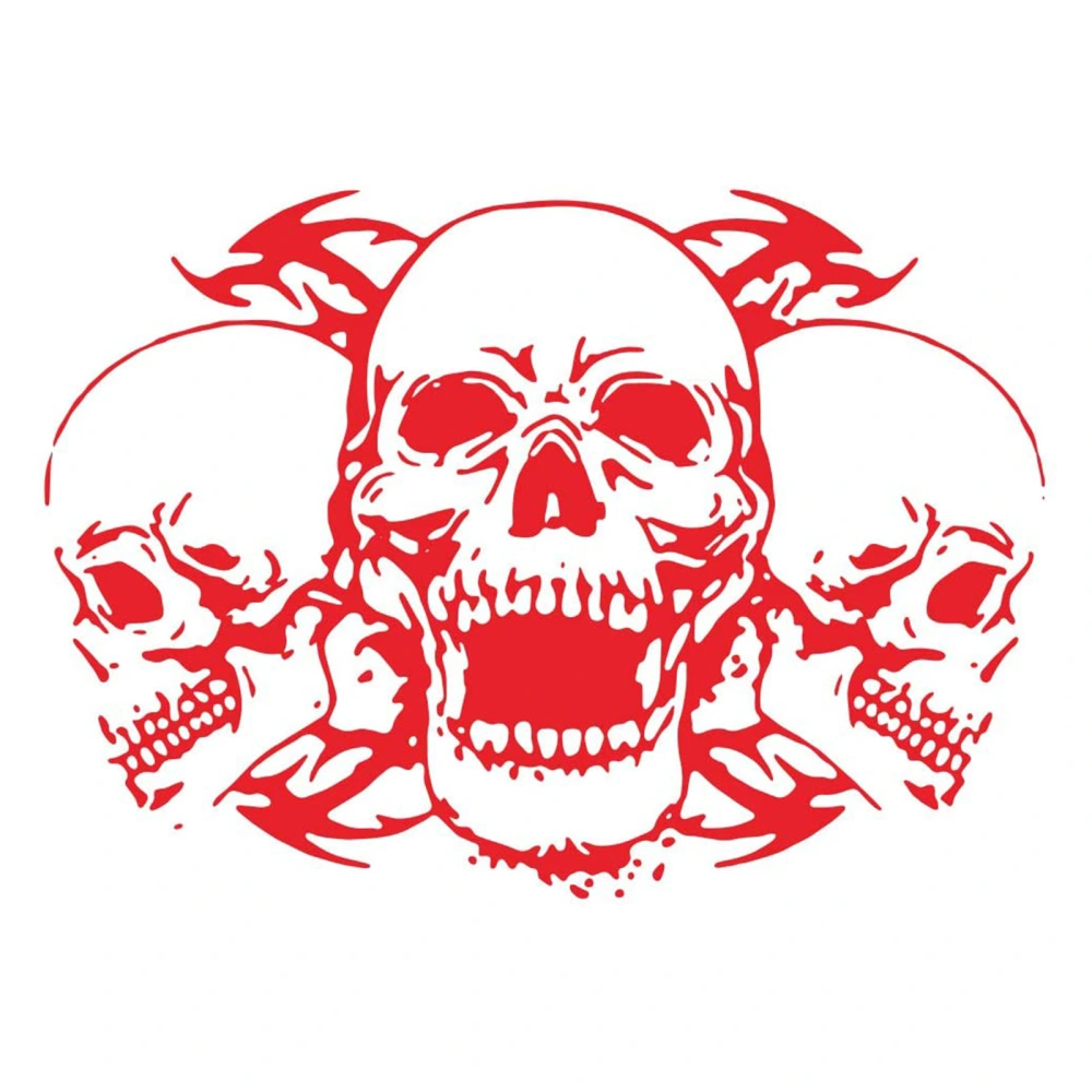 Skull Car Hood Sticker, Hood Decal, Cool Exterior Decoration