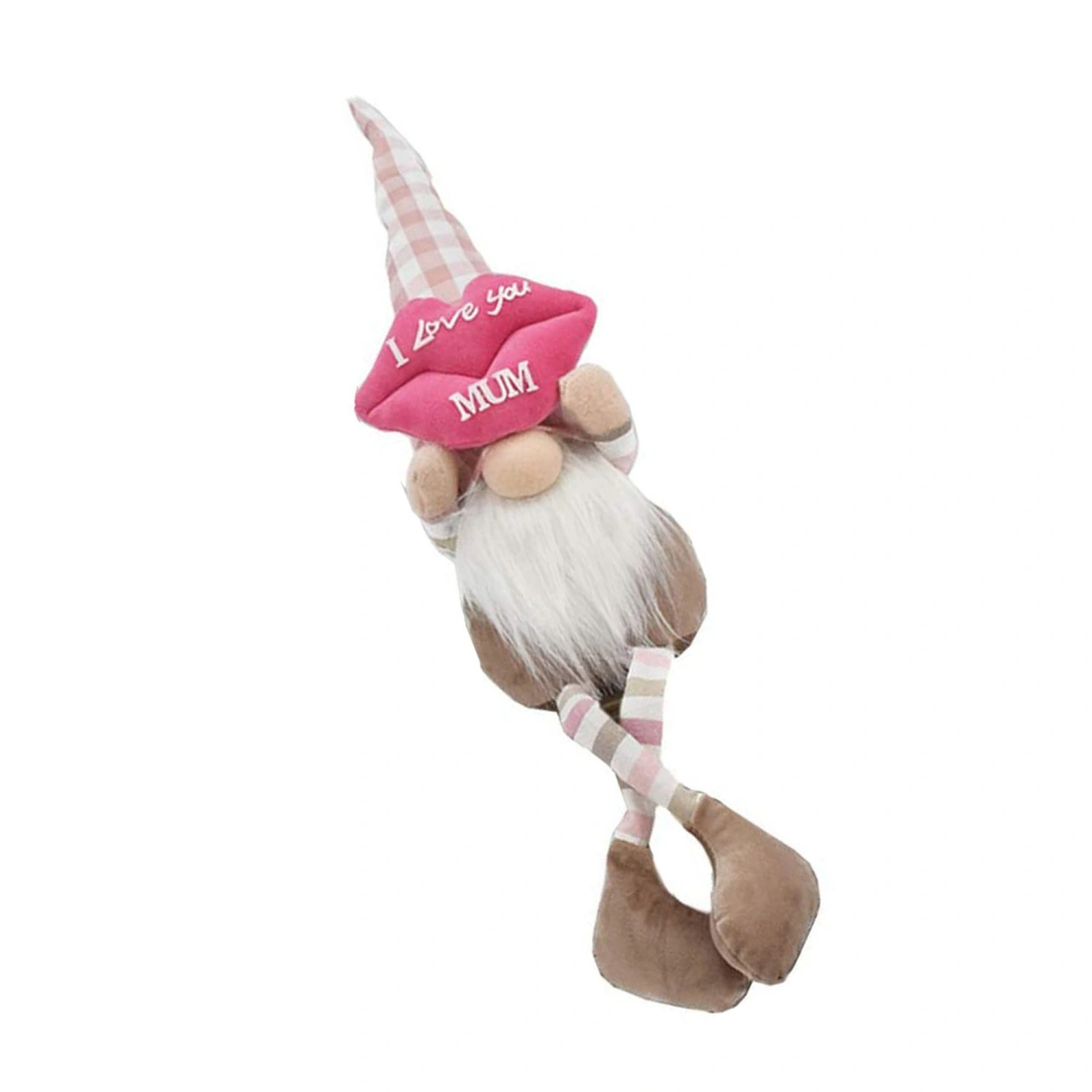 Stuffed Toys, Striped/Plaid Faceless Simulation Doll Desktop Decors