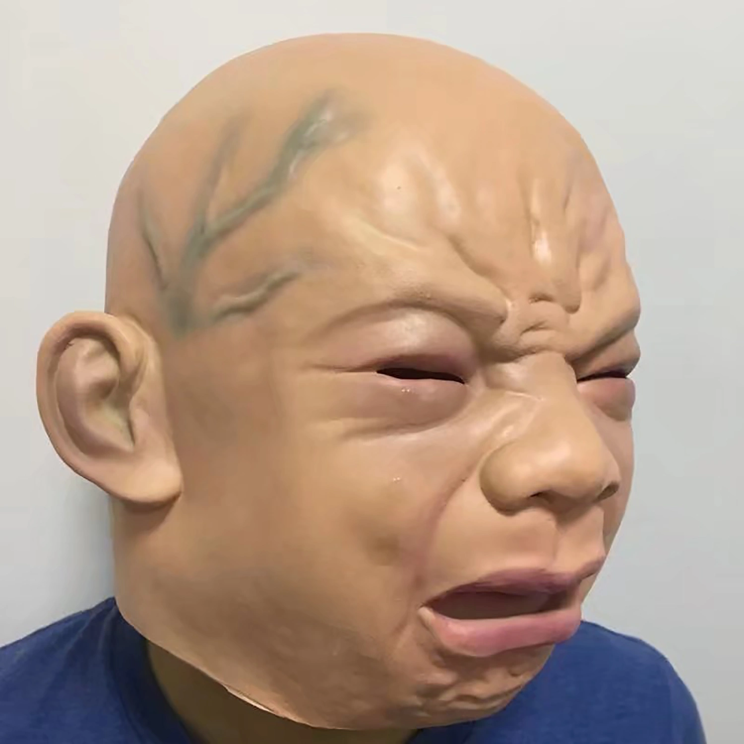 Adults Face Mask, Crying Face Headgear Cosplay Tools Ornaments