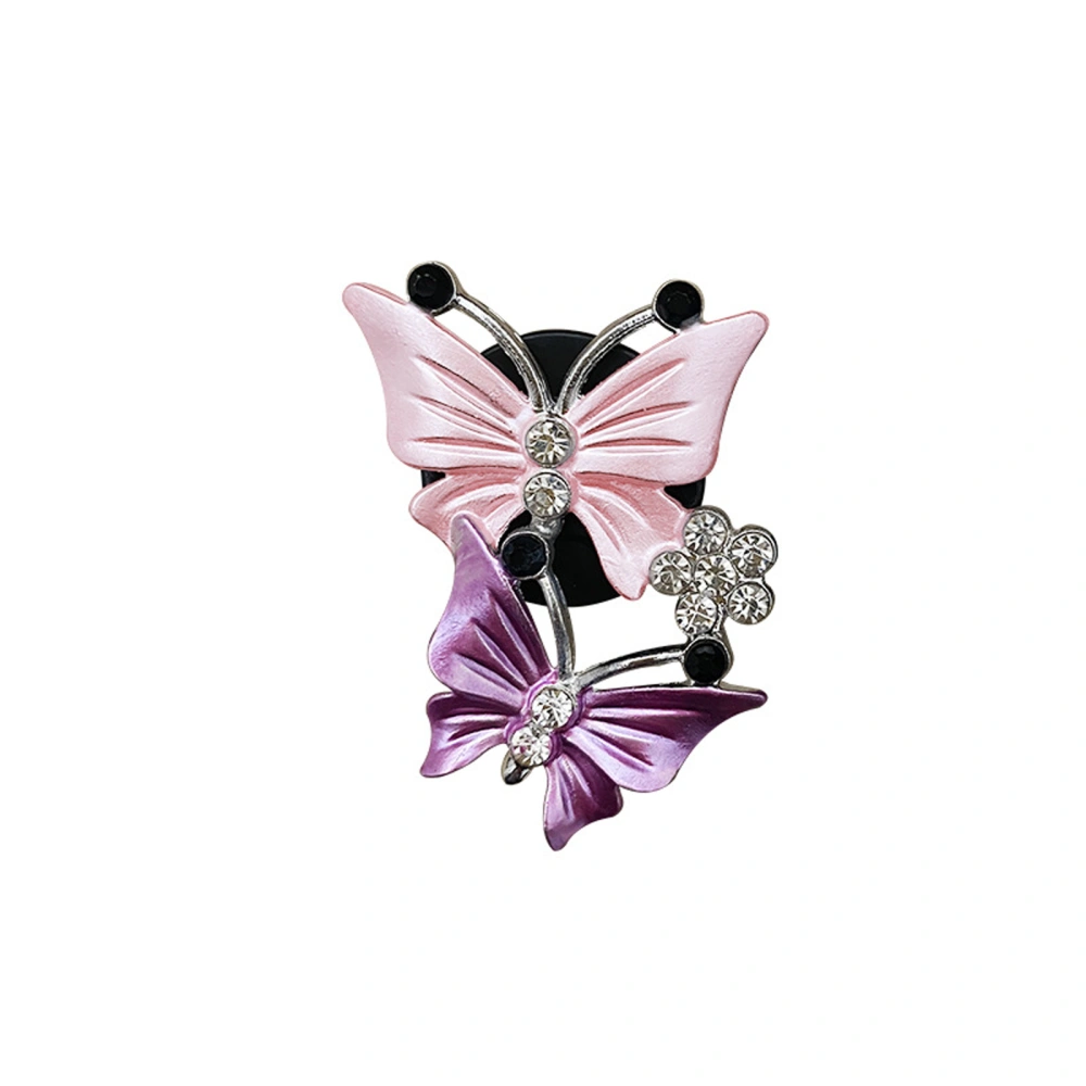 Car Air Fresheners Vent Clips Cute Butterfly Rhinestone Air Vent Clip