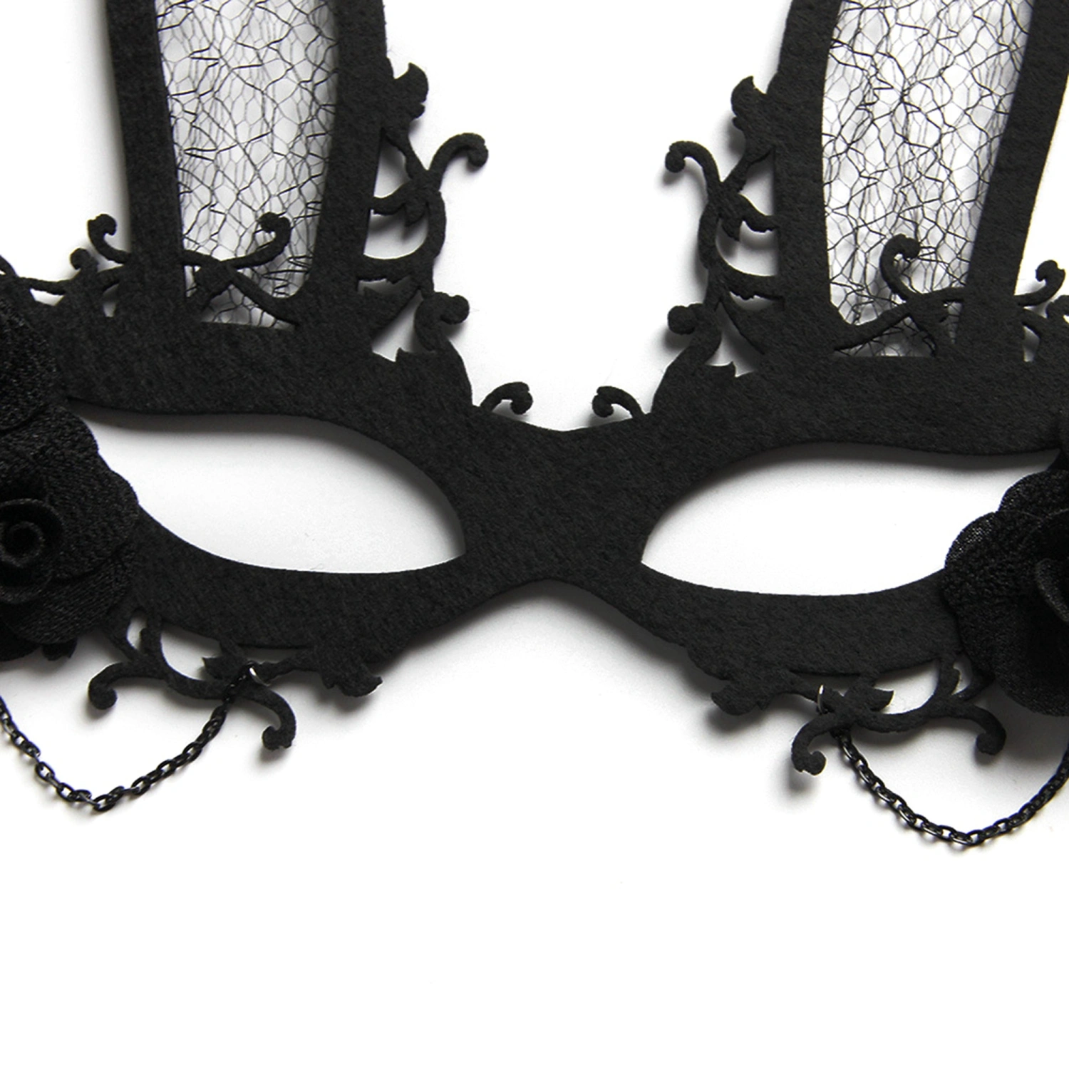 Women Masquerade Facewear Easter Bunny Facewear for Halloween Party
