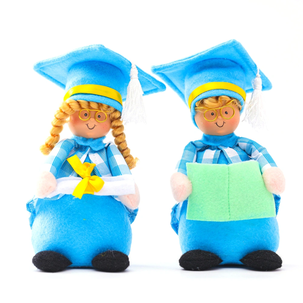 Graduate Doll Toy, Couple Style Cute Stuffed Plush Decoration