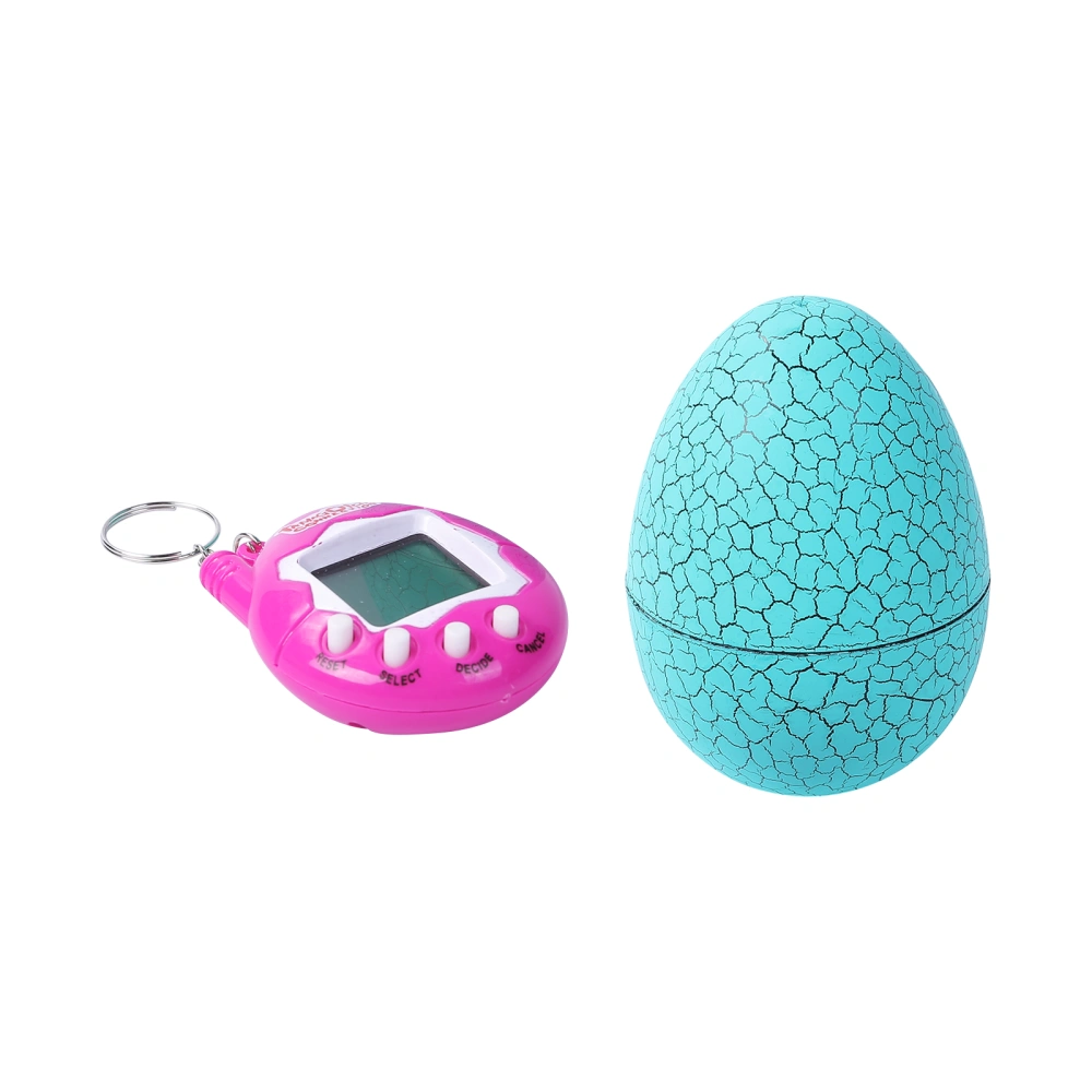 Virtual Electronic Digital Pets, Crack Tumbler Eggs Keychain Game