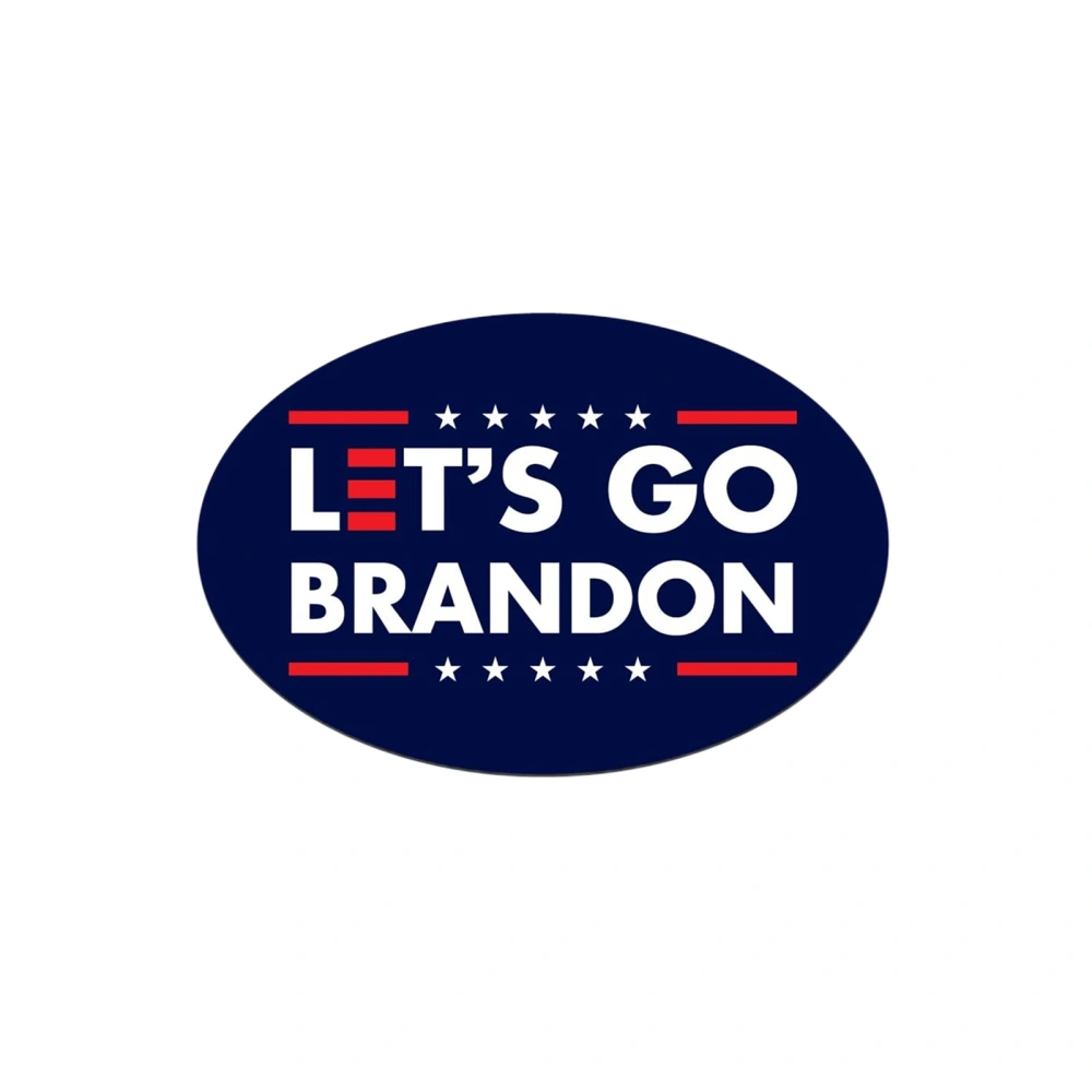 Bumper Car Sticker Reflective, Brandon Self-Adhesive Decoration