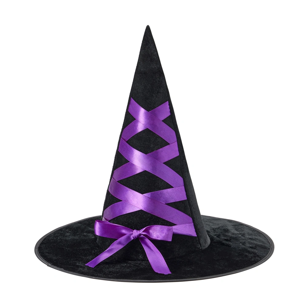 Women's Halloween Witch Hat Pumpkin Bat Cap for Party Cosplay