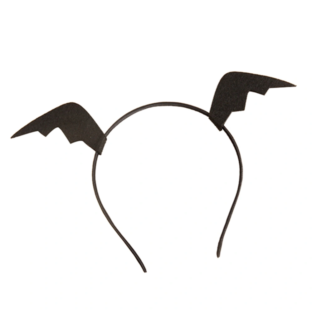 Halloween Headdress, Solid Color Bat Wing Hair Hoop/ Hair Clip