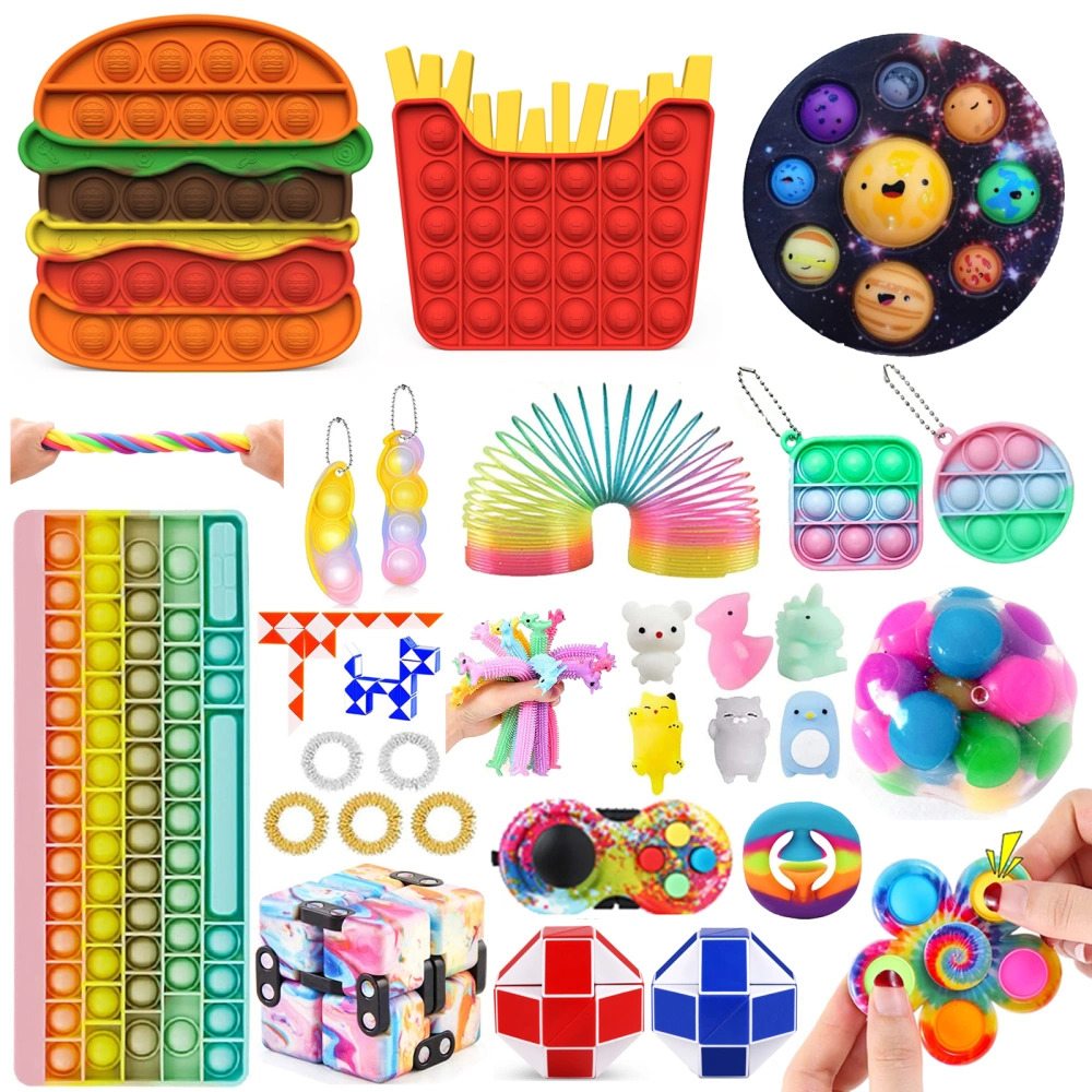 Sensory Fidget Toys Set, 40Pcs Relieve Stress and Autism Toys