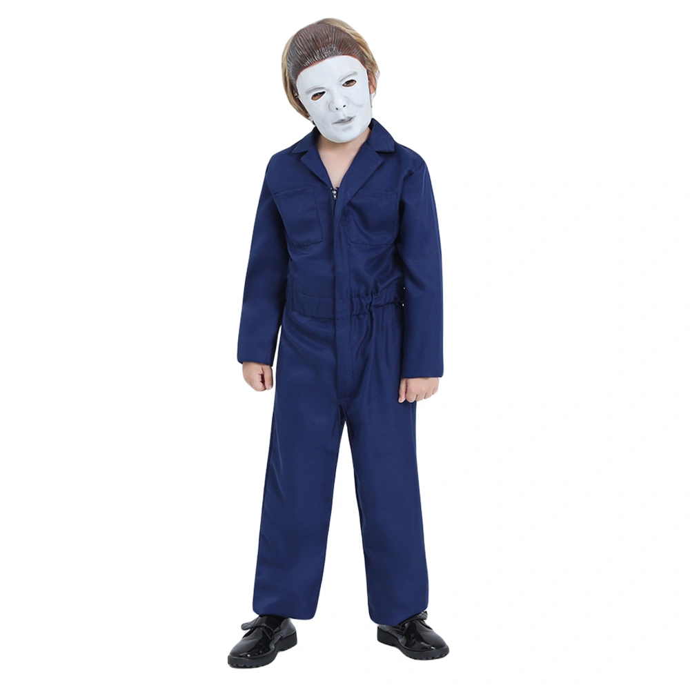 Role Playing Costume for Kids, Jumpsuit with Face-Cover Cosplay Outfit