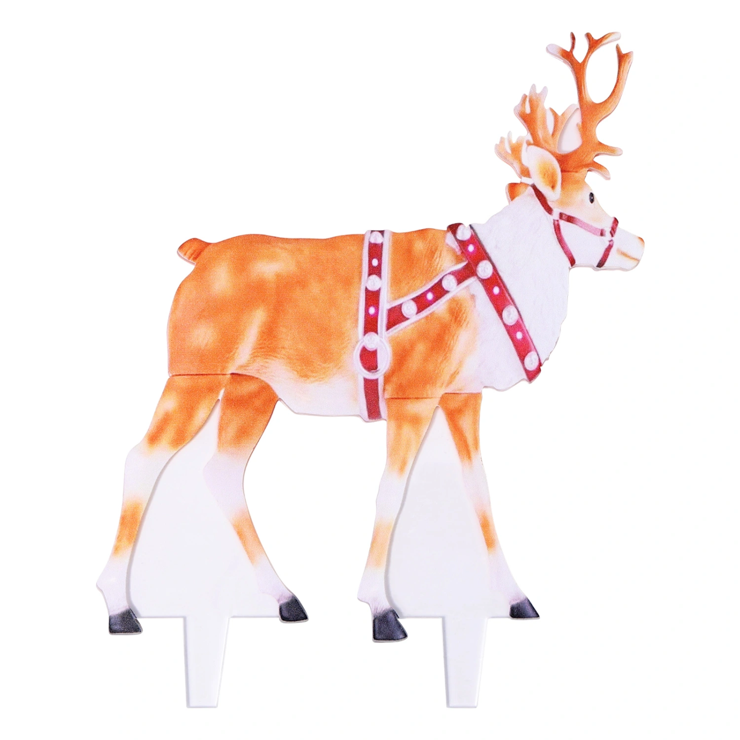 Christmas Decorative Lamp, Acrylic Reindeer Shaped Decoration Light
