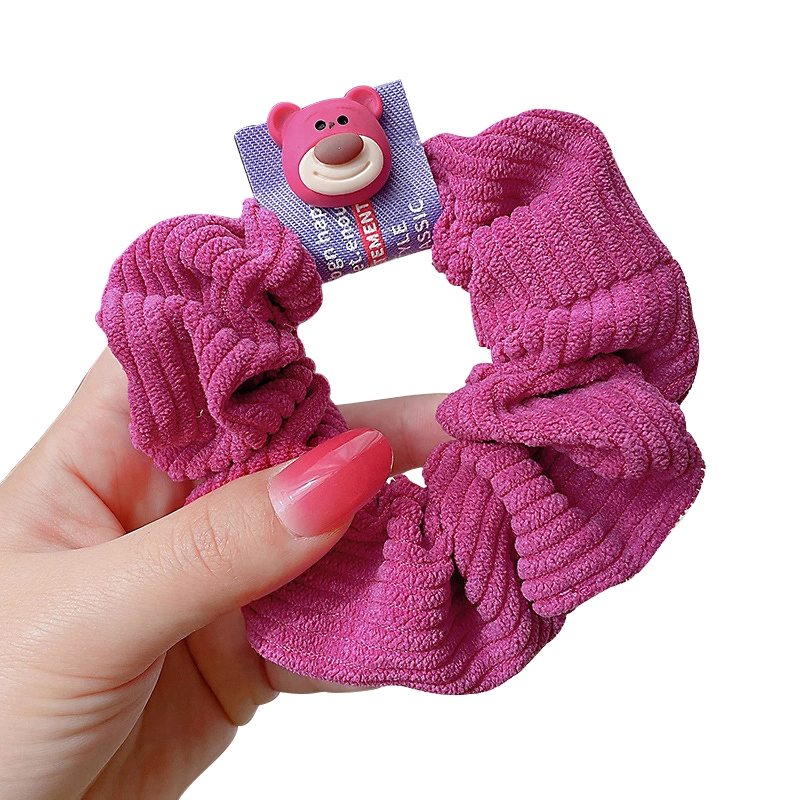 Women Hair Rope, Cute Cartoon Elastic Ponytail Holder Scrunchies Gift