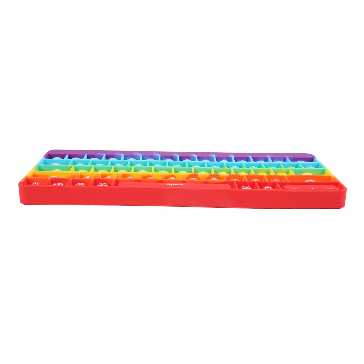 Popping Bubble Fidget Toy, Keyboard Shape Stress Relief Sensory Toy