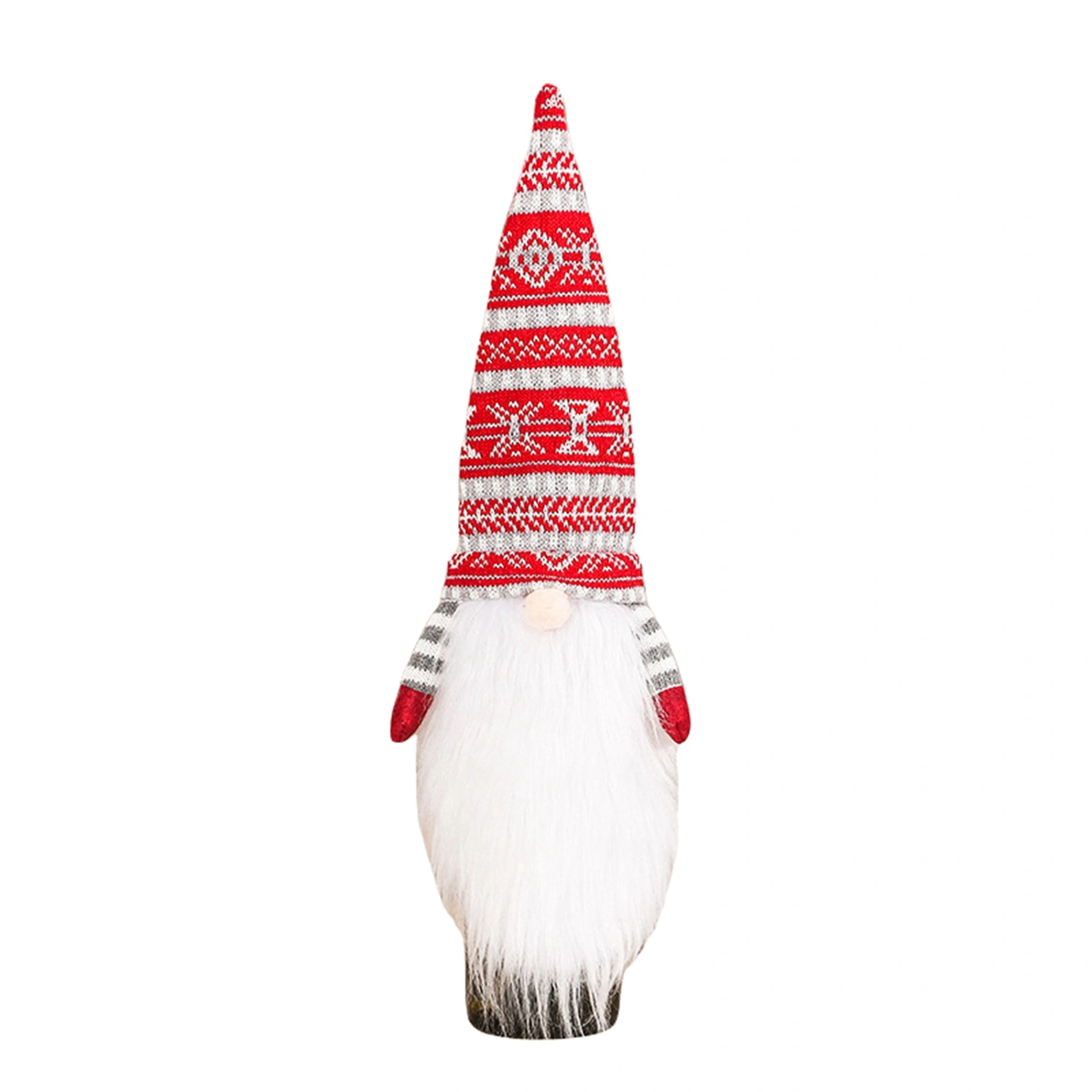 Christmas Gnome Wine Bottle Covers, Classic Tomte Wine Bottle Toppers