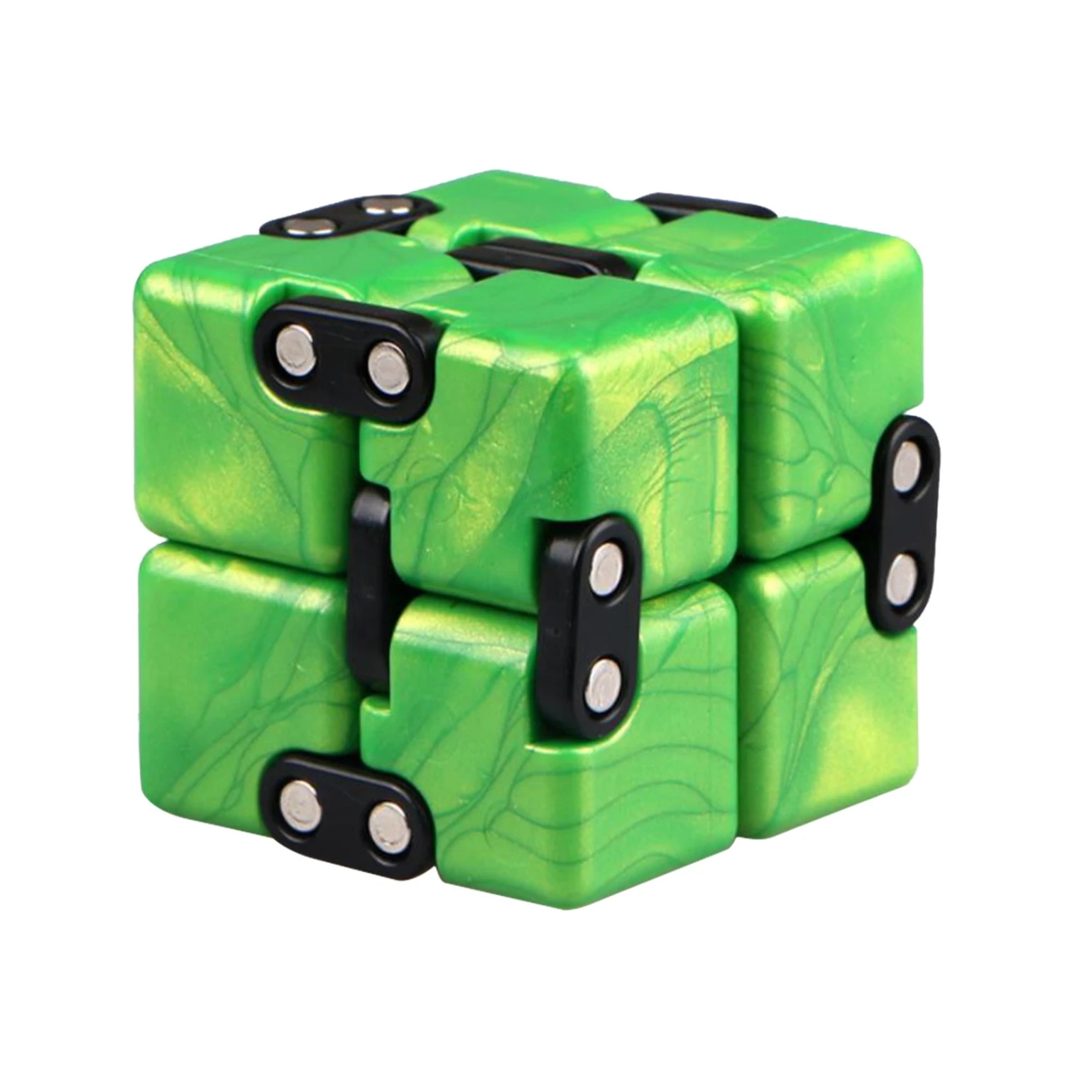 Creative Solid Color Puzzle Decompression Infinity Rubik's Cube Toy