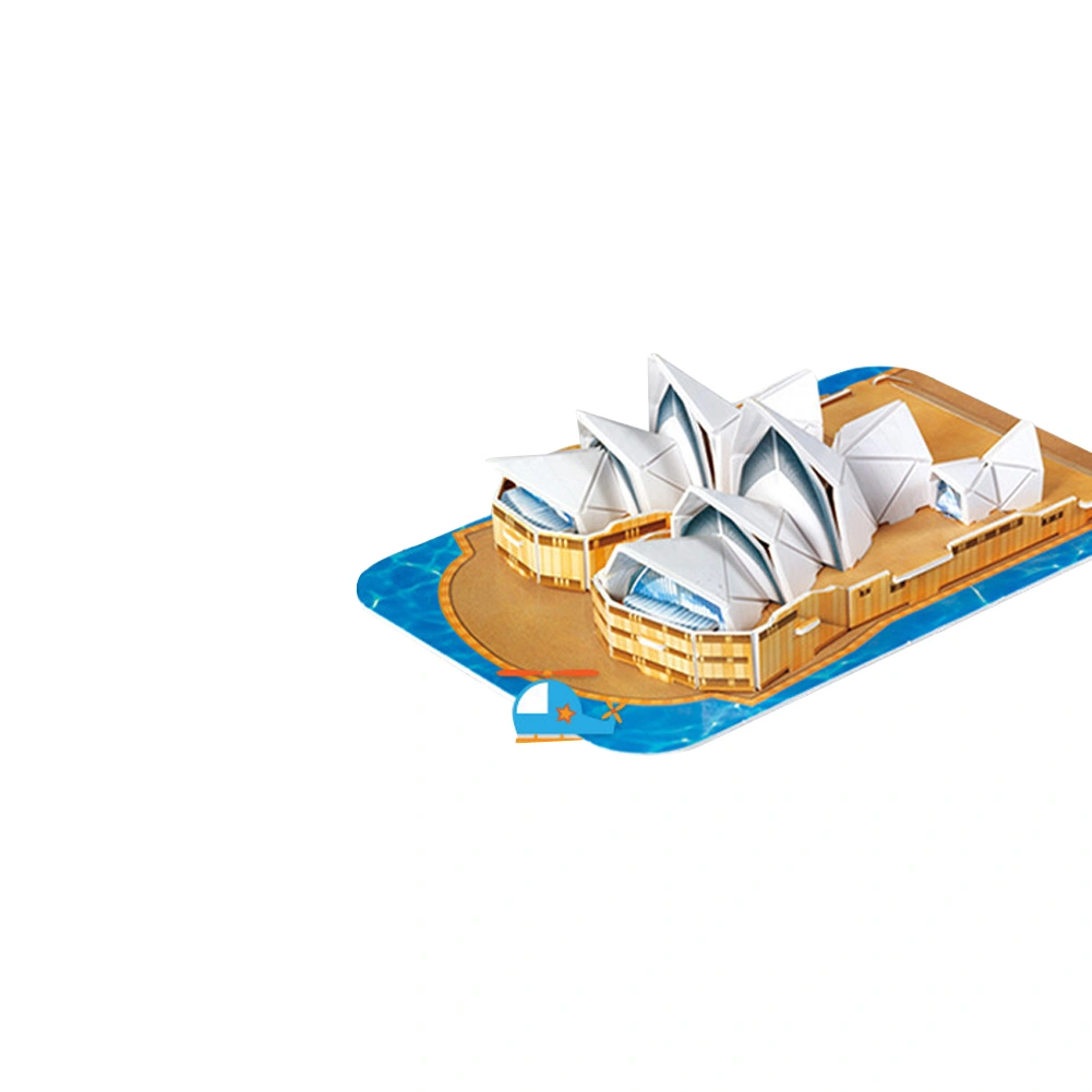 3D Paper Puzzle Early Educational Toys London Bridge World Building Jigsaw