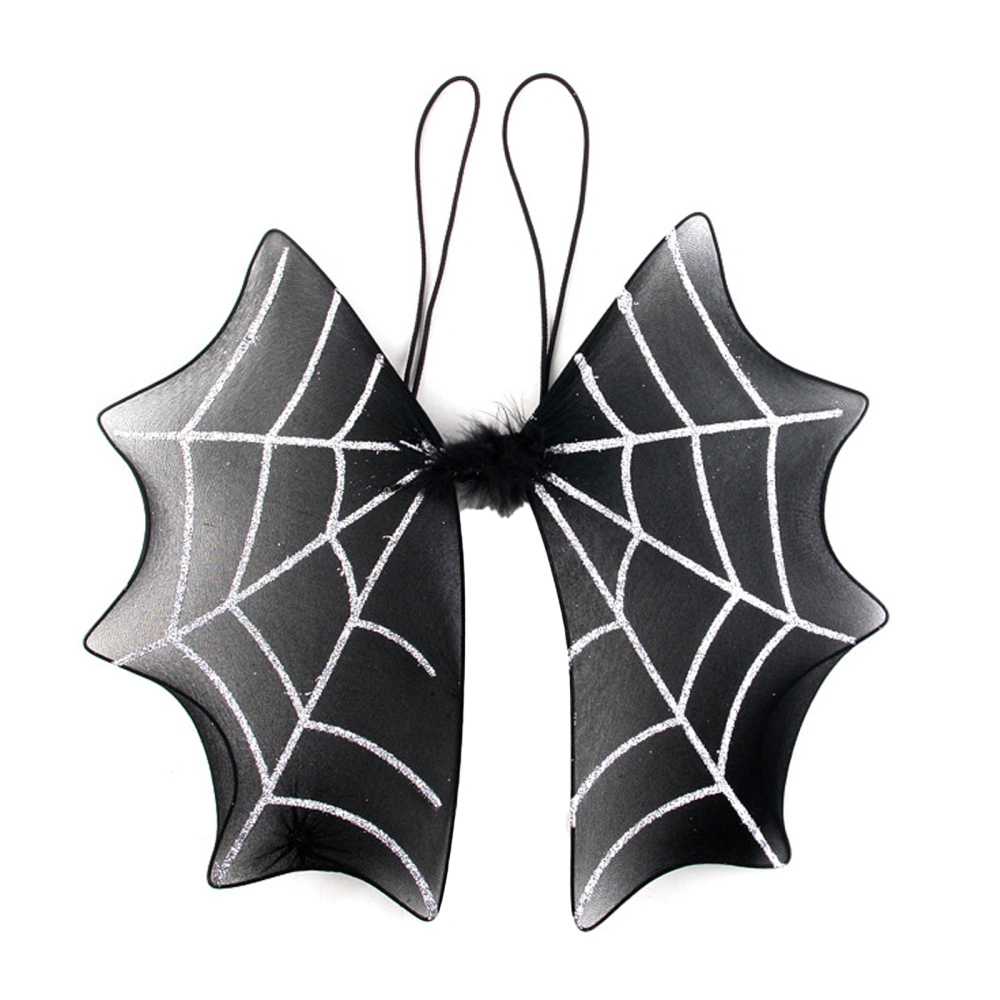 Halloween Spider Web Bat Wings Children Dance Show Angel Wings