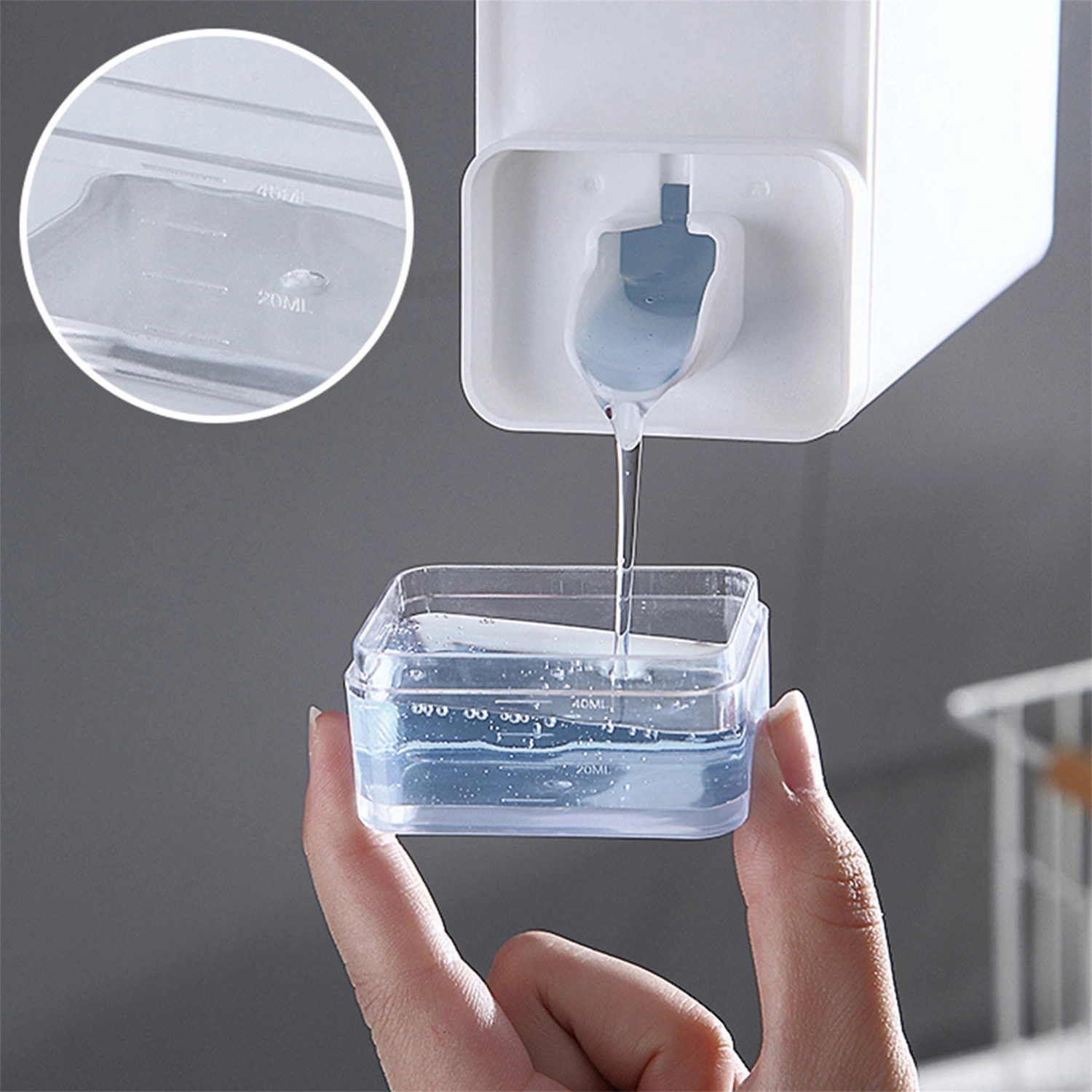 Laundry Detergent Dispenser, Multi-Purpose Clothes Softener Bottle