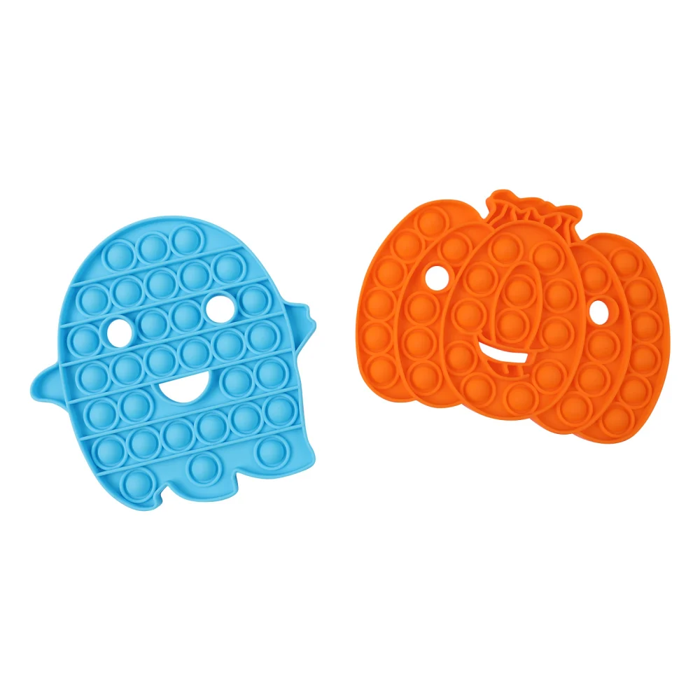 Push Bubble Toys, Pumpkin Ghost Shaped Silicone Toys Board Games