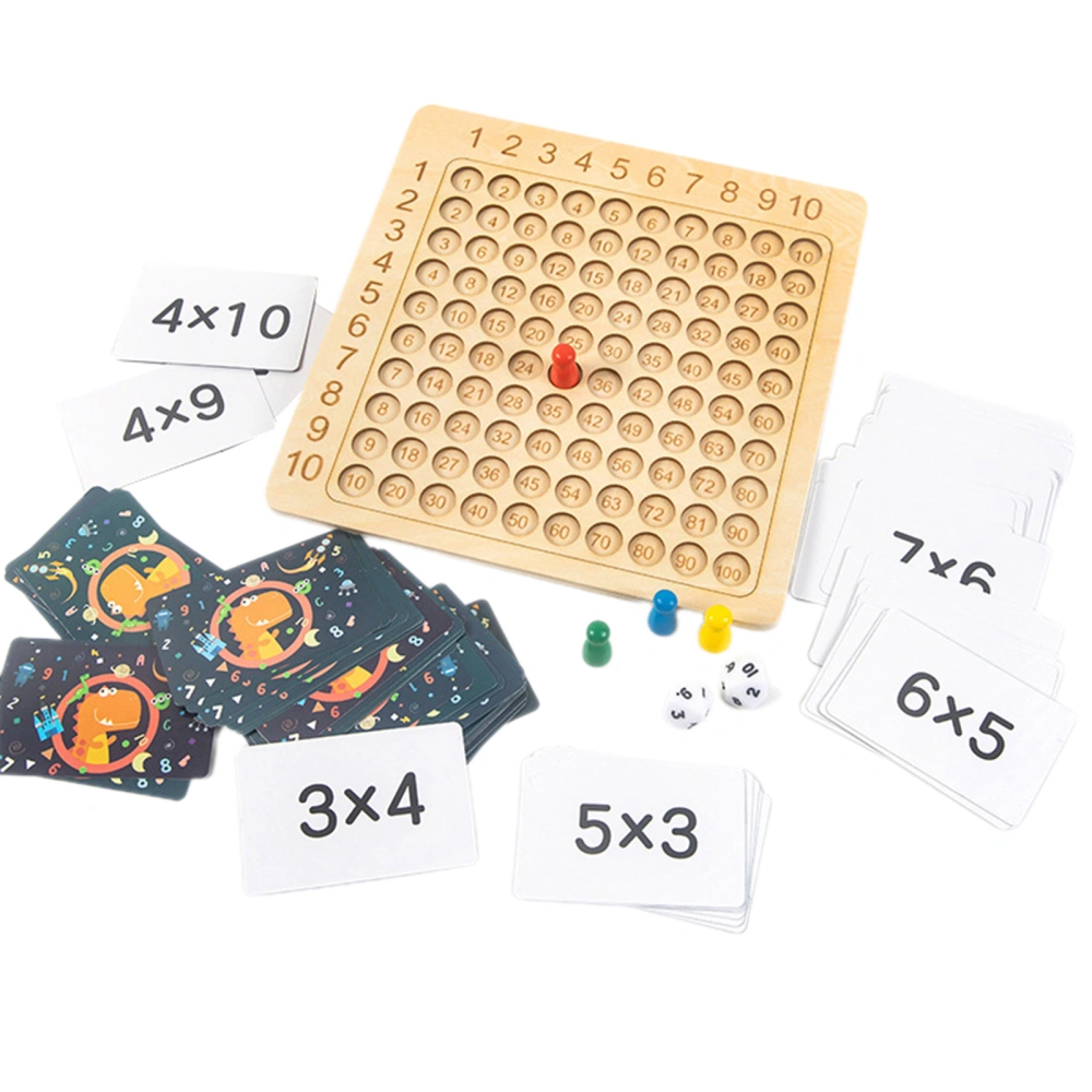 Montessori Multiplication/Addition Board, Wooden Number Counting Toy