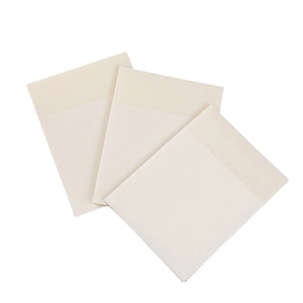 50 Sheets Clear Notes, Square Shape Transparent Sticky Note Pad