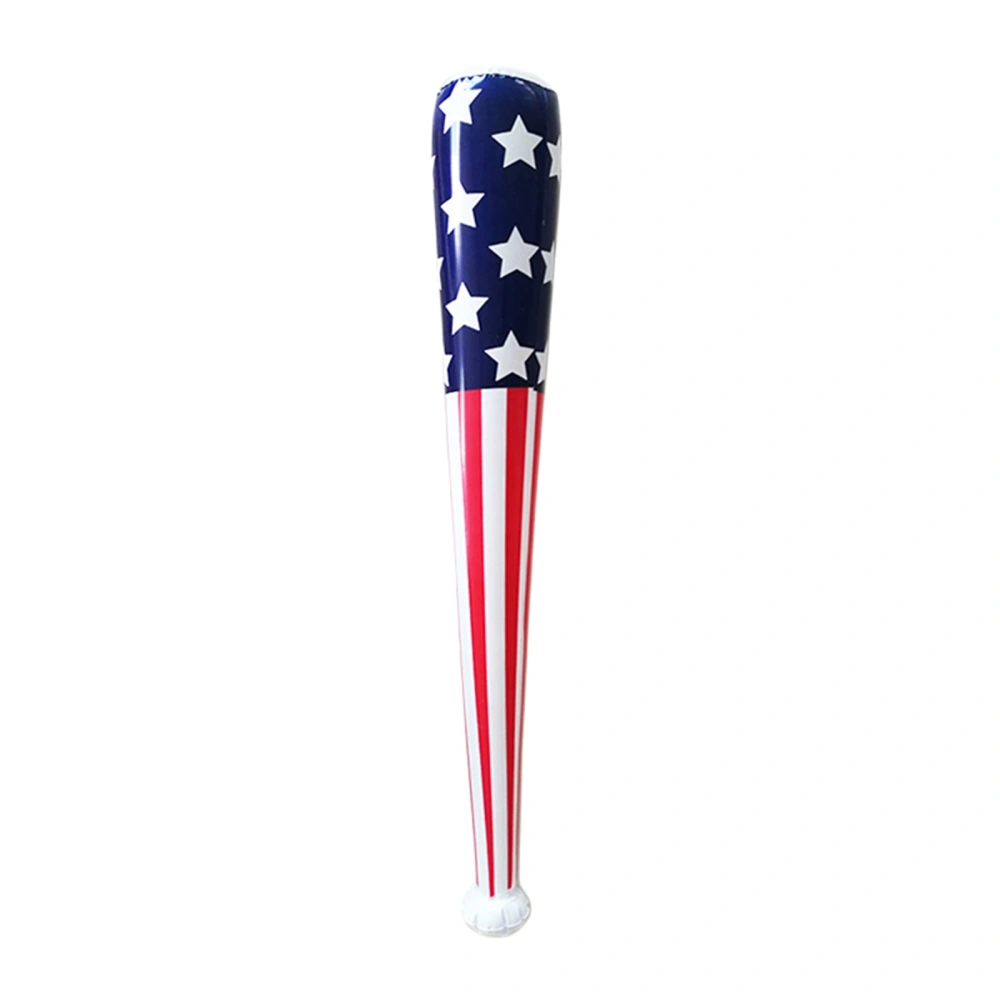 Inflatable Baseball Bat, Stars Stripes Print Toy for Independence Day