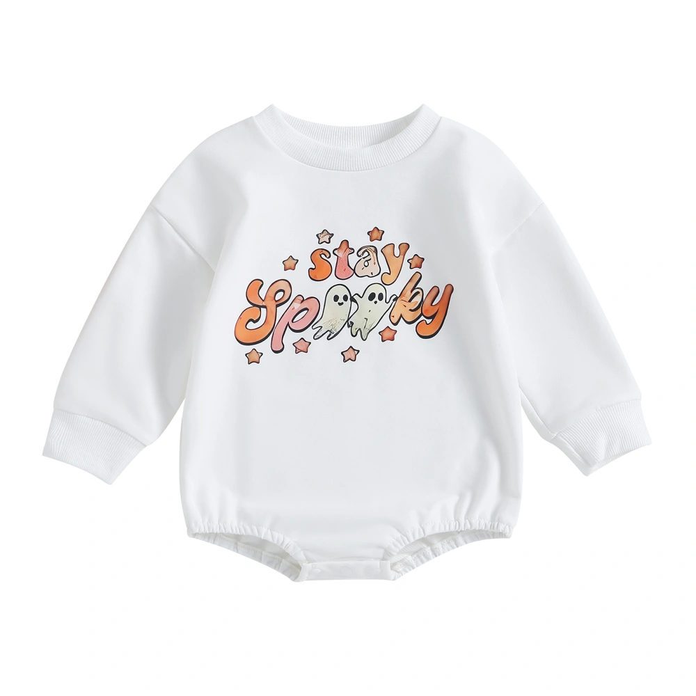 Baby Girls Boys Sweatshirts Rompers Halloween Clothes Bodysuits