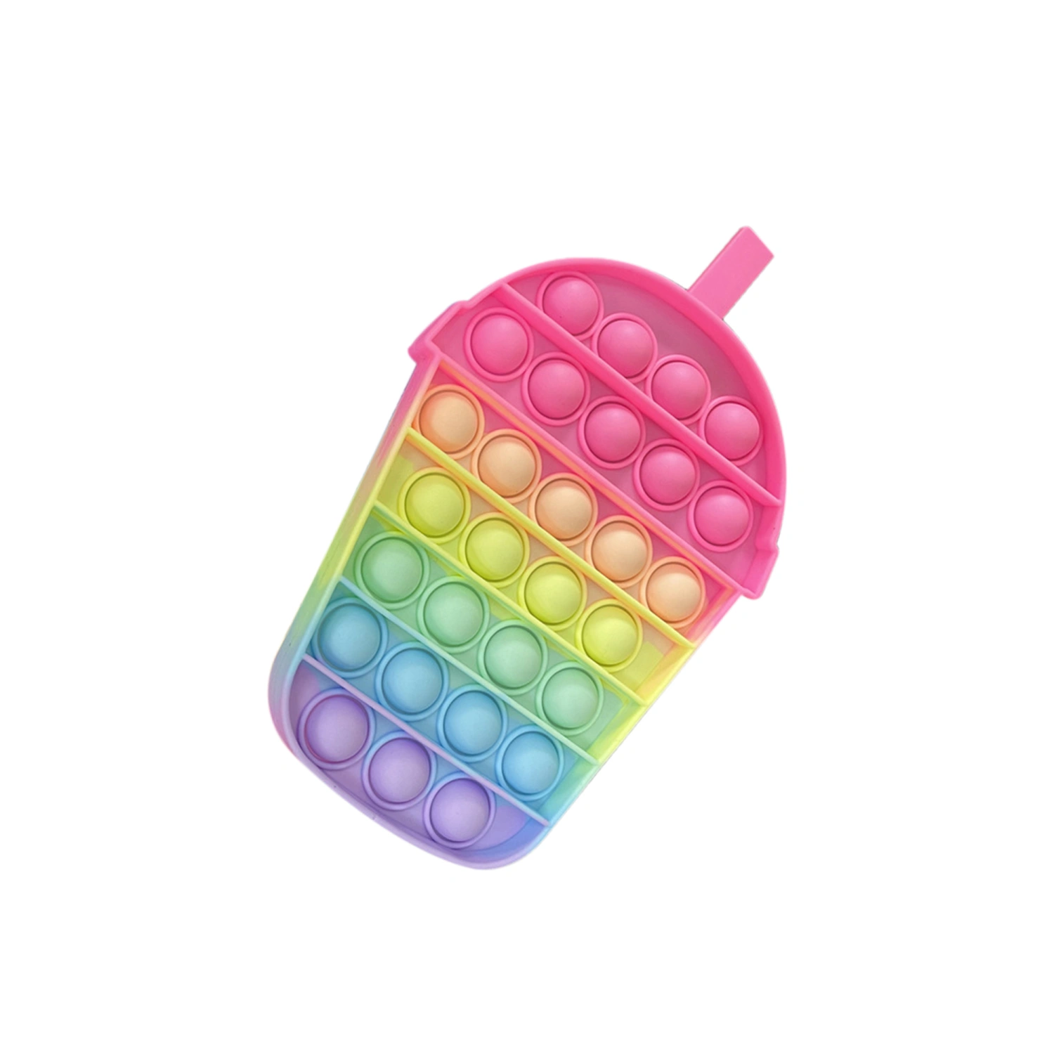 Colorful Finger Press Bubble Toy, Decompression Educational Toy