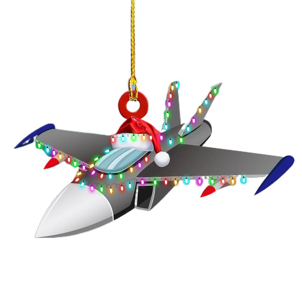 Christmas Tree Hanging Pendant Airplane Car Bus Party Decorations 