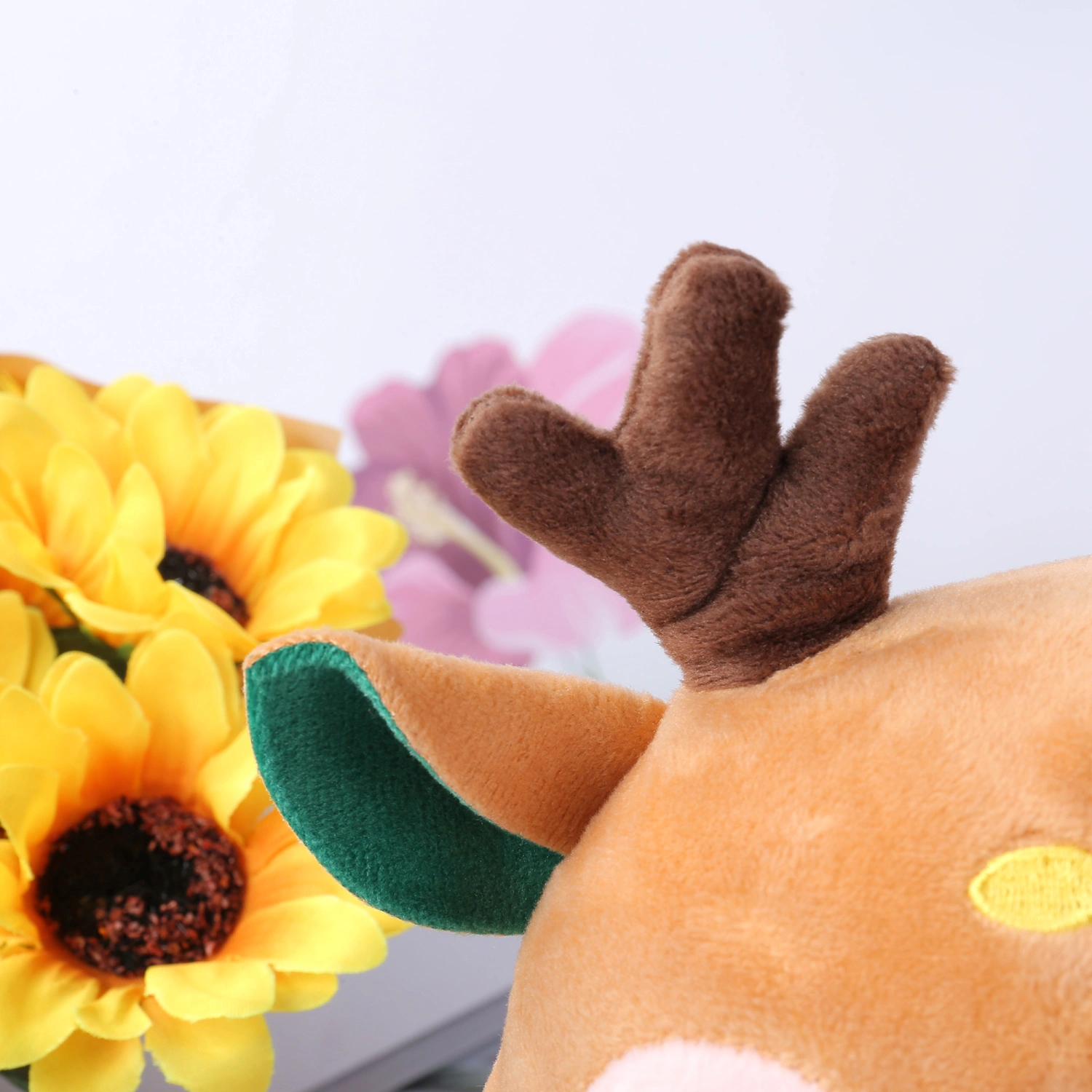 Christmas Elk Plush Toys Cotton Stuffed Animal Doll Birthday Gift