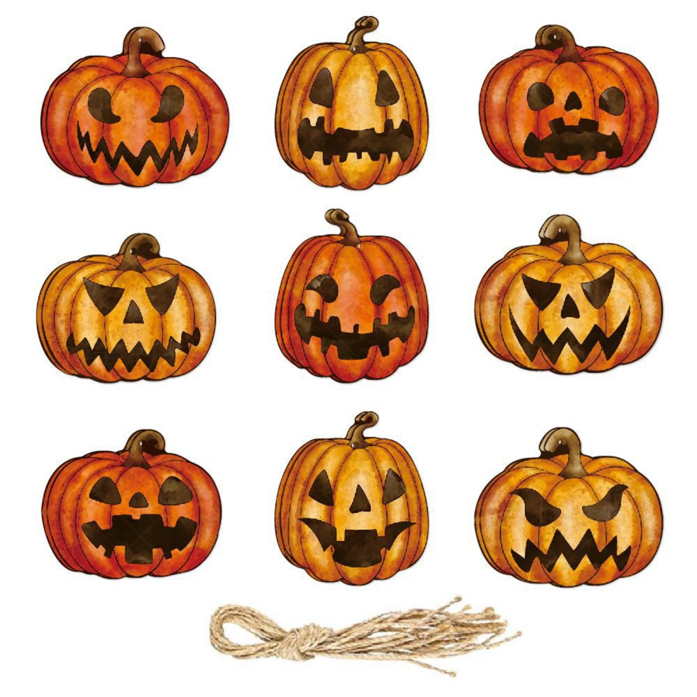 Halloween Pumpkin Decor, Hanging Tree Ornaments Holiday Party Favor