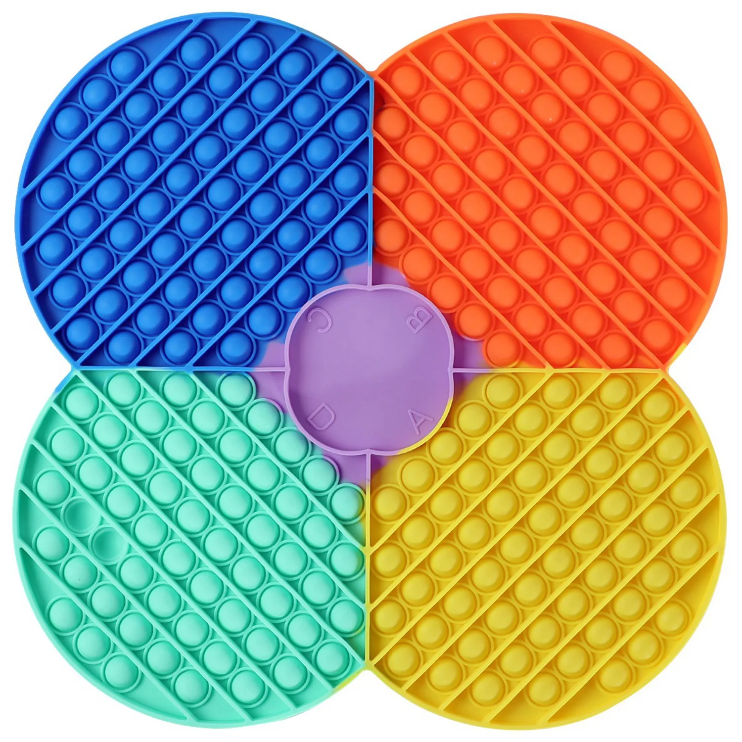 Push Pop Bubble Fidget Toy, Large Sensory Toy Logic Game Board