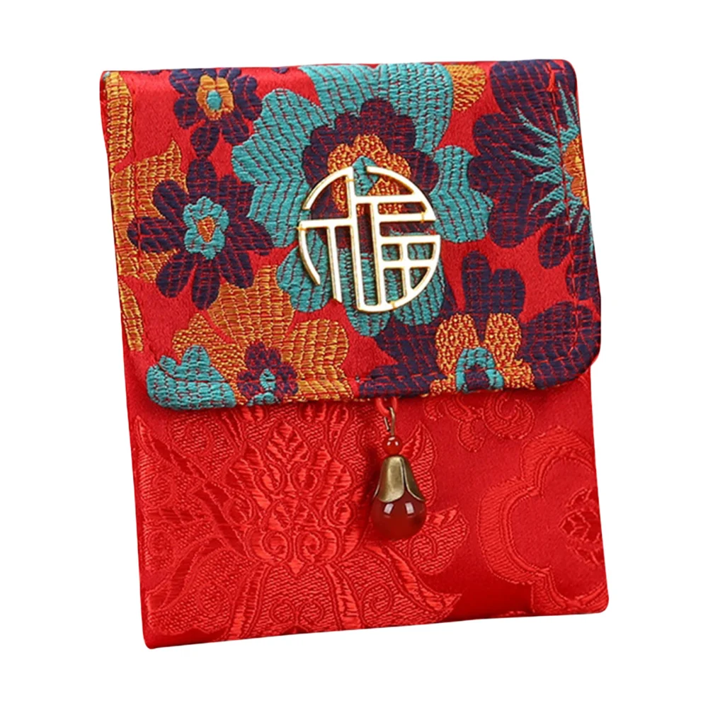 2023 New Year Red Envelope, Brocade Lucky Money Red Packets Gift