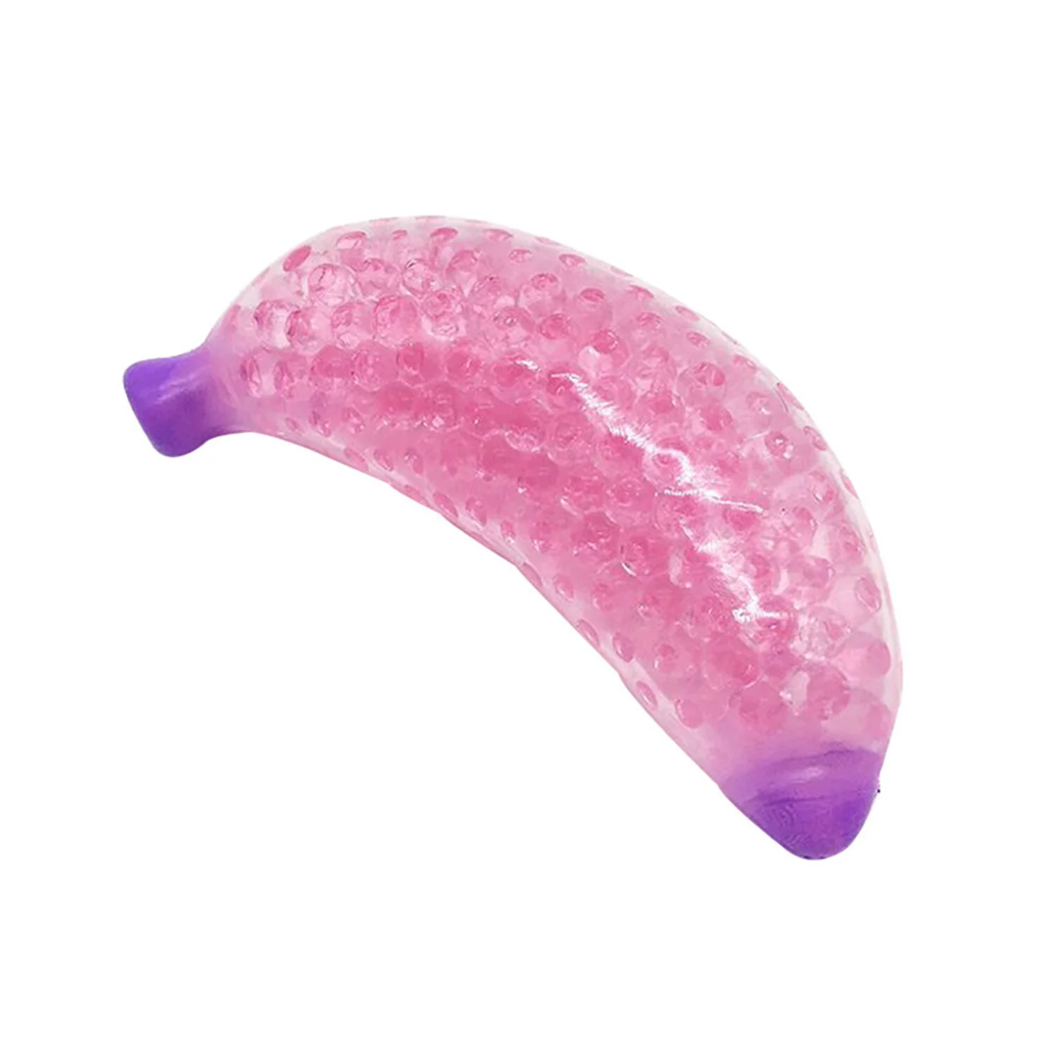 Banana Squeeze Toy, Slow Bouncing Ball Stress Relief Accessory