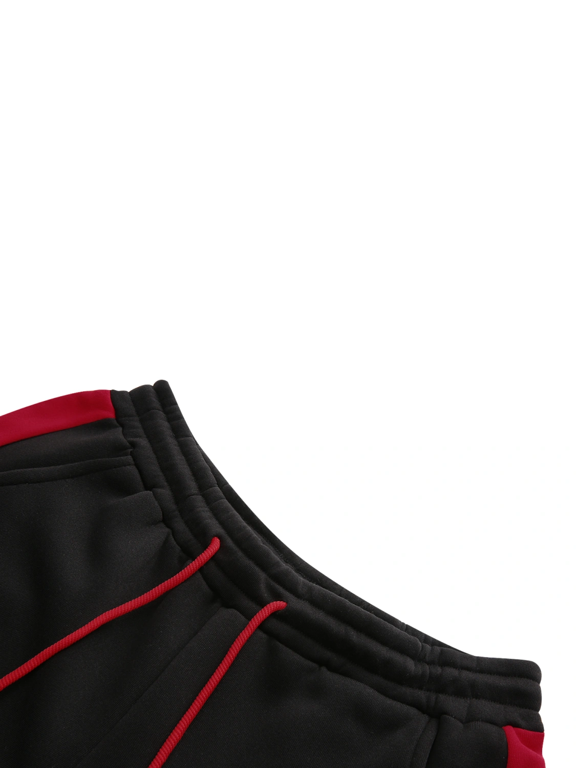Men Velvet Pants High Waist Drawstring Loose Casual Jogger Trousers